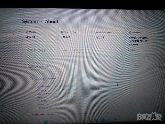 Лаптоп DELL Latitude 3580 i5, 16GB RAM, 500GB HDD, снимка 7 - Лаптопи за работа - 52859134
