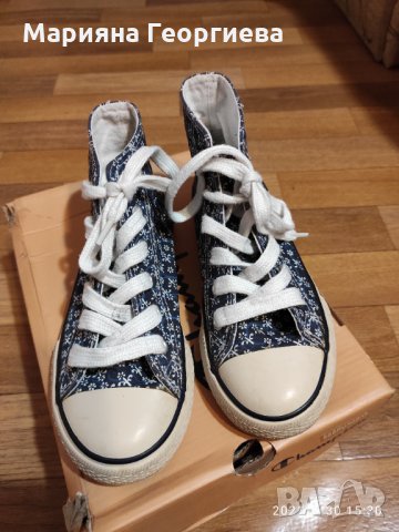 Детски високи кецове Champion, снимка 2 - Детски маратонки - 34305308