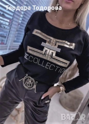 Дамски памучни блузи , снимка 5 - Блузи с дълъг ръкав и пуловери - 52548910