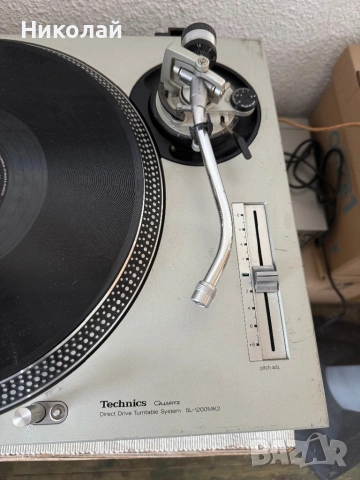 TECHNICS SL-1200MK2 ГРАМОФОН , снимка 9 - Грамофони - 54346468