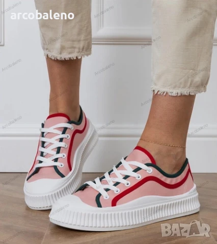 Дамски кецове на платформа Salis, 6цвята , снимка 16 - Кецове - 50969192