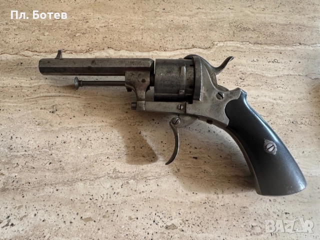 Стар револвер, пистолет, снимка 5 - Антикварни и старинни предмети - 52976928