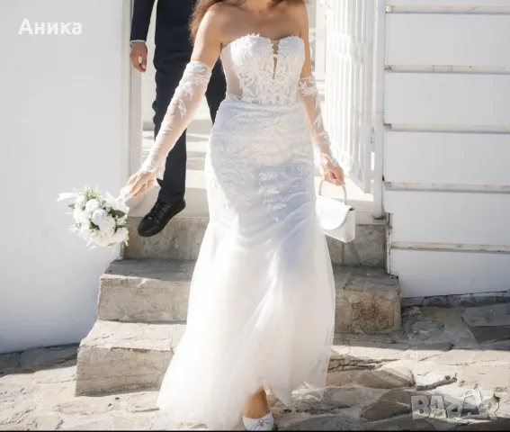 Булчинска рокля, снимка 2 - Рокли - 56463275