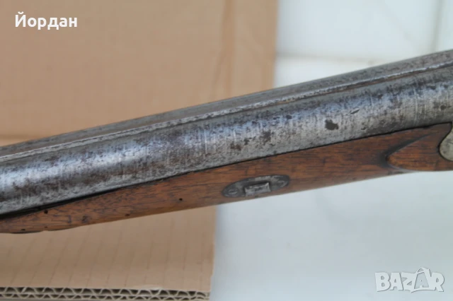 Стара Европейска ловна пушка , снимка 4 - Антикварни и старинни предмети - 50917917