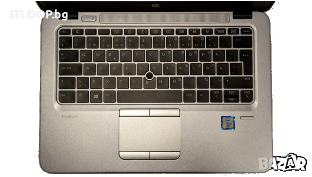 HP EliteBook 820 G3 12.5" 1920x1080 i5-6300U 8GB 128GB батерия 2+ часа, снимка 2 - Лаптопи за дома - 44700002