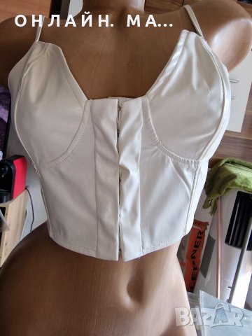 Бюстие кожа с.м.л.хл 2хл, снимка 9 - Корсети, бюстиета, топове - 39902402