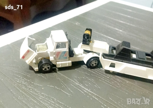 Метална количка ТИР ,с откачаща се платформа kaчествена изработка за колекция 30 лв, снимка 9 - Колекции - 52173955