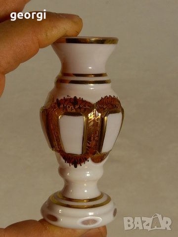 кристална вазичка Bohemia , снимка 2 - Вази - 44470881