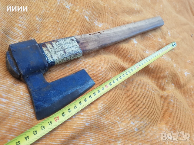 Брадва с печат, снимка 4 - Антикварни и старинни предмети - 53934740