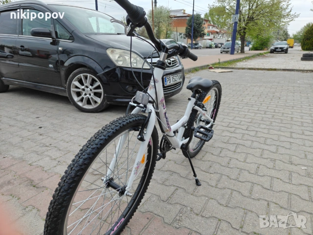 CROSS Велосипед 24" ALISSA бял, снимка 7 - Велосипеди - 54276788