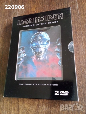 2DVD Iron Maiden – Visions Of The Beast, оригинално издание