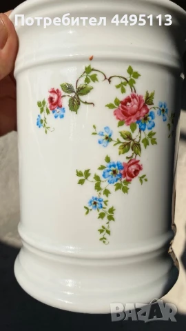 Порцеланов буркан KPM, ръчно рисуван, снимка 5 - Други ценни предмети - 50678686
