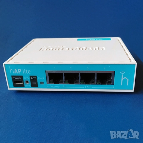Mikrotik RouterBOARD hAP lite Wireless WiFi - един от най-добрите рутери - рутер който не забива , снимка 6 - Рутери - 52295924