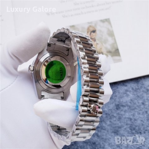 Мъжки часовник Rolex Oyster Perpetual Day-Date с автоматичен механизъм, снимка 6 - Луксозни - 37058983