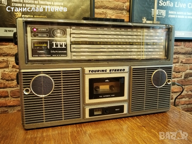 ITT Touring Stereo Radiorecorder, снимка 6 - Ресийвъри, усилватели, смесителни пултове - 54014247