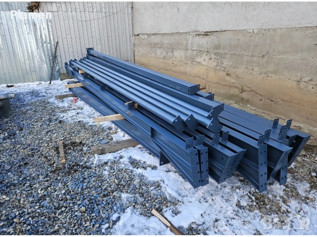 Метално хале - ригел - метална конструкция 12х20м , снимка 9 - Индустриална техника - 54070636