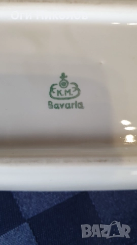 Порцеланов козметичен комплект Бавария с момини сълзи, снимка 6 - Антикварни и старинни предмети - 52222446