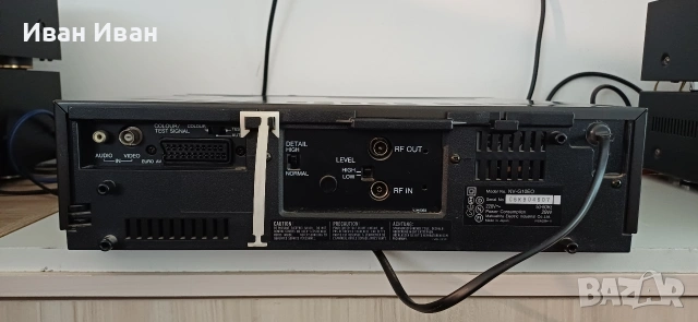 VHS Panasonic NV-G10, снимка 5 - Плейъри, домашно кино, прожектори - 53932905