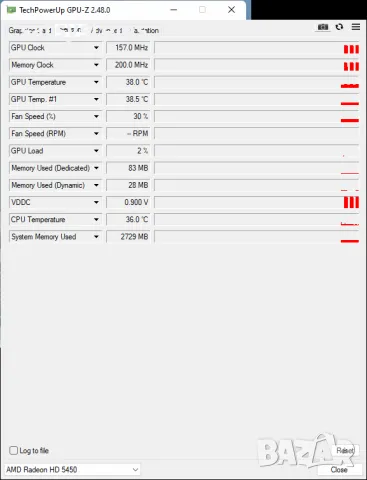 Видео карта AMD Radeon Asus HD EAH5450 HDMI 1024MB GDDR3 64bit PCI-E, снимка 11 - Видеокарти - 47841876