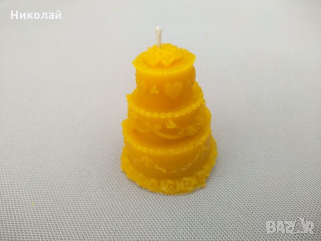 Ръчно изработени свещи от чист пчелен восък , собствено производство, снимка 8 - Декорация за дома - 28426792