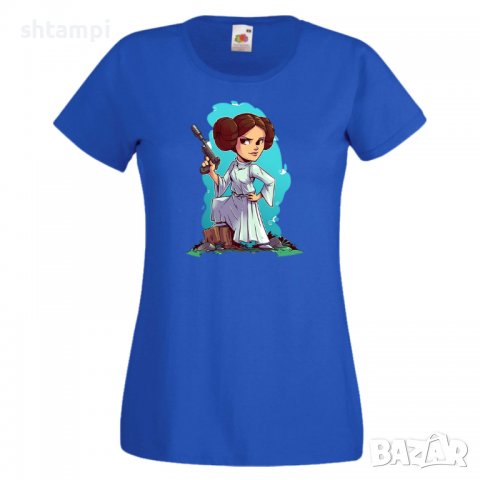 Дамска тениска Star Wars Lea Игра,Изненада,Подарък,Геймър,