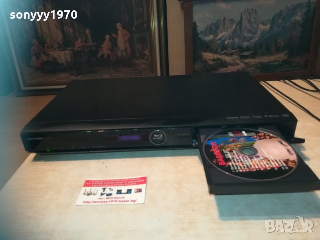 sharp blu-ray lan hdmi 1703211051, снимка 7 - Плейъри, домашно кино, прожектори - 32192666