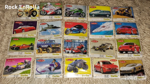 TURBO картинки, непълни серии ! , снимка 7 - Колекции - 53931079