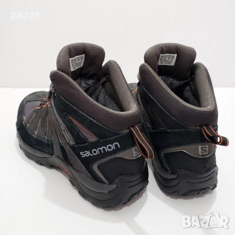 SALOMON 373169 Norwood Mid GTX GORE-TEX Оригинални Кожени Обувки Боти Маратонки 42-42.5, снимка 5 - Мъжки боти - 52446729