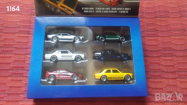 Hot Wheels Silver Series 6 Pack Toyota/Mazda/Nissan/Honda/Acura/Datsun, снимка 2 - Колекции - 50722809
