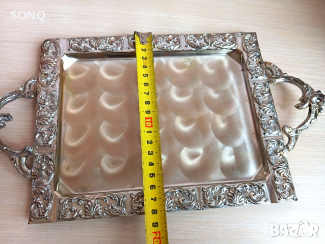 Страхотен Посребрен Сервиз, снимка 12 - Антикварни и старинни предмети - 44523430