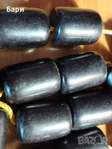 Голяма черна броеница , снимка 11 - Други ценни предмети - 36751897