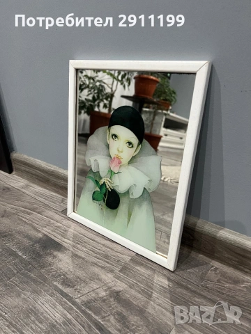 Картина огледало с Арлекин, снимка 3 - Картини - 54230257
