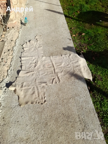 Стара естествена кожа #2, снимка 3 - Други ценни предмети - 52996921