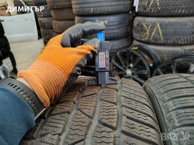 2бр.зимни гуми CONTINENTAL 225 55 17 DOT22 цена за брой, снимка 3 - Гуми и джанти - 54057574