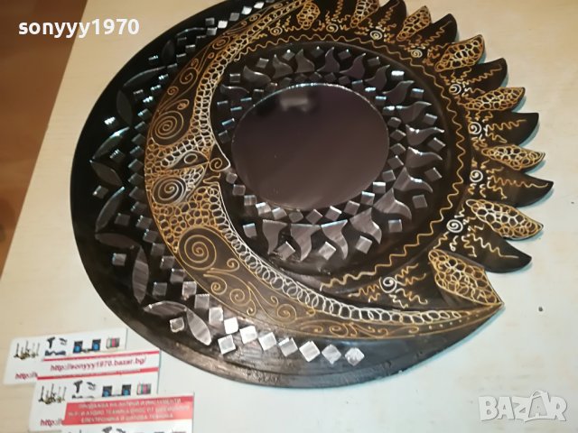 огледало-40см-внос германия 2412221832, снимка 11 - Антикварни и старинни предмети - 39102992