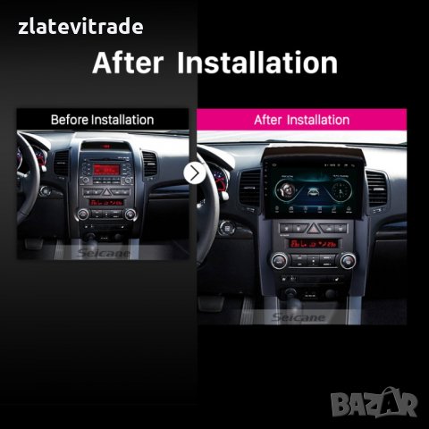 KIA SORENTO 2009-2012 - 10'' Андроид Навигация, 9143, снимка 9 - Аксесоари и консумативи - 31801694