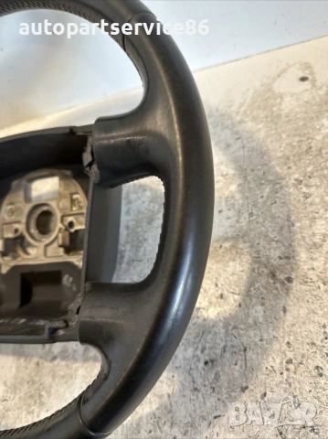 Скоростен волан, кожен, черен за Volkswagen Touareg 3.0 Tdi (2009) 7L6419091S, снимка 3 - Части - 54164889