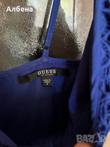 Рокля с дантела Guess, снимка 11 - Рокли - 37283531