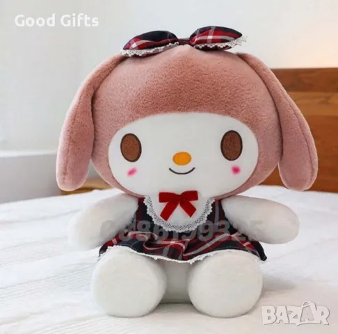 Голяма плюшена играчка Hello Kitty Melody, 65см Плюшена играчка Кити, снимка 2 - Плюшени играчки - 47268015