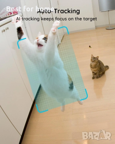 VIRTAVO XD1 Вътрешна охранителна WiFi камера, без изискване за абонамент, снимка 4 - IP камери - 54127044