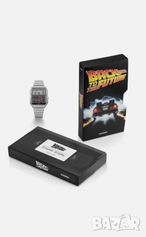 Часовник CASIO CA-500WEBF-1AJR Watch CLASSIC Back To The Future Collaboration model, снимка 6 - Мъжки - 54354066
