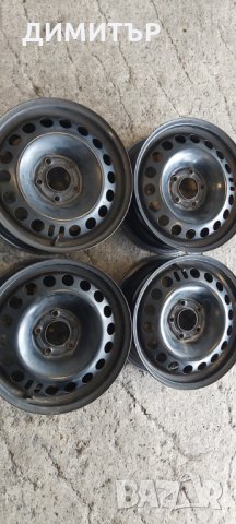 4бр. ЖЕЛЕЗНИ джанти 16ки за OPEL ASTRA 5X115 6.5J ET41