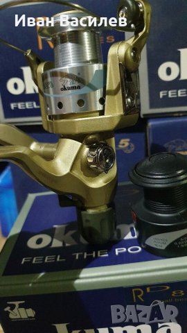 Нова!!!Маркова риболовна макара Okuma RD82i 2лаг., снимка 4 - Макари - 31142398
