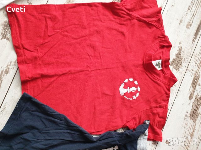 Марков лот дрехи за момче 128см, снимка 5 - Детски Блузи и туники - 34996677