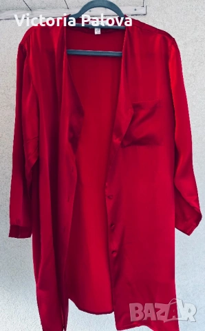 Луксозно кимоно/халат ( Loungewear )от 100% гладка коприна премиум качество 