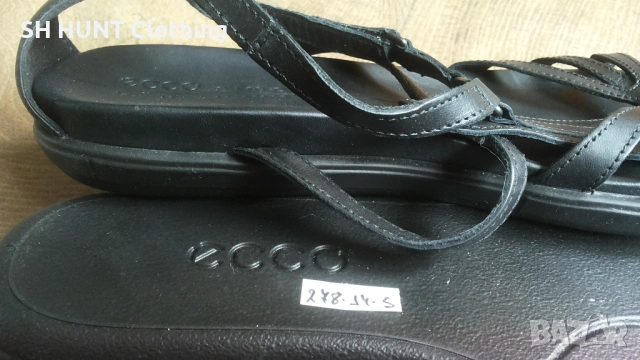 ECCO Simpil Sandal Women Leather Размер EUR 39 дамски сандали естествена кожа 278-14-S, снимка 6 - Сандали - 53124346