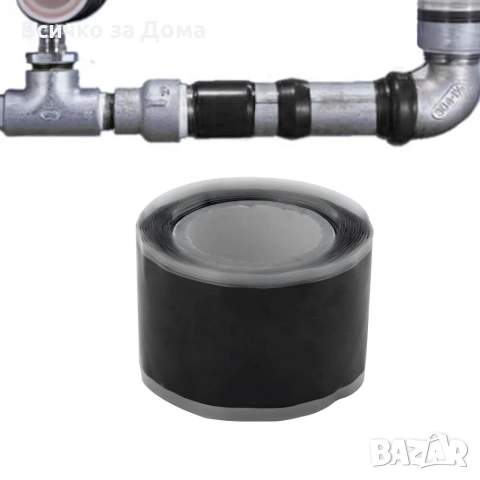 Самозалепваща се силиконова уплътнителна лента черна 25 мм x 3 м, снимка 6 - Други стоки за дома - 53214918