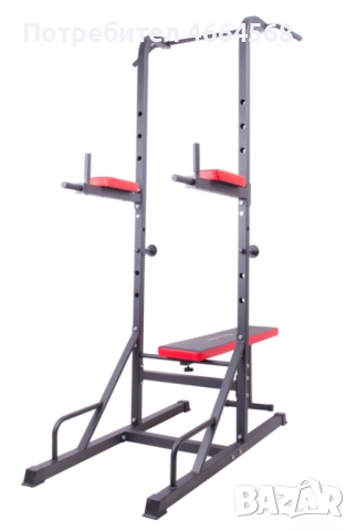 Мултифункционална стойка за набиране inSPORTline Power Tower X150, снимка 2 - Фитнес уреди - 52588579