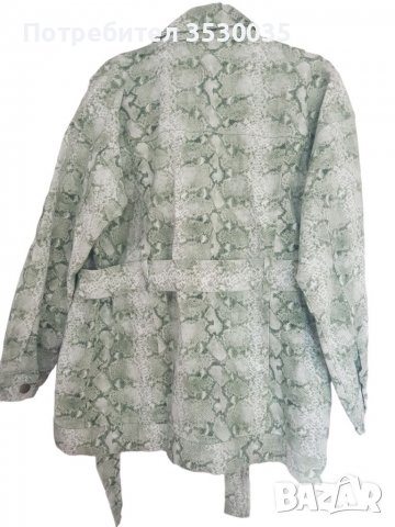 Дамско дънково яке, ново с етикет, снимка 3 - Якета - 40206510