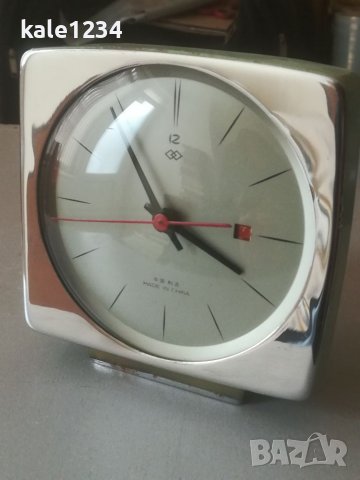 Китайски механичен будилник. Часовник. CINA. Vintage watch. Ретро модел , снимка 2 - Други - 40010224